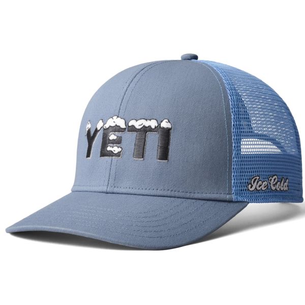 Yeti Cool Ice Trucker Hat - Stone Blue