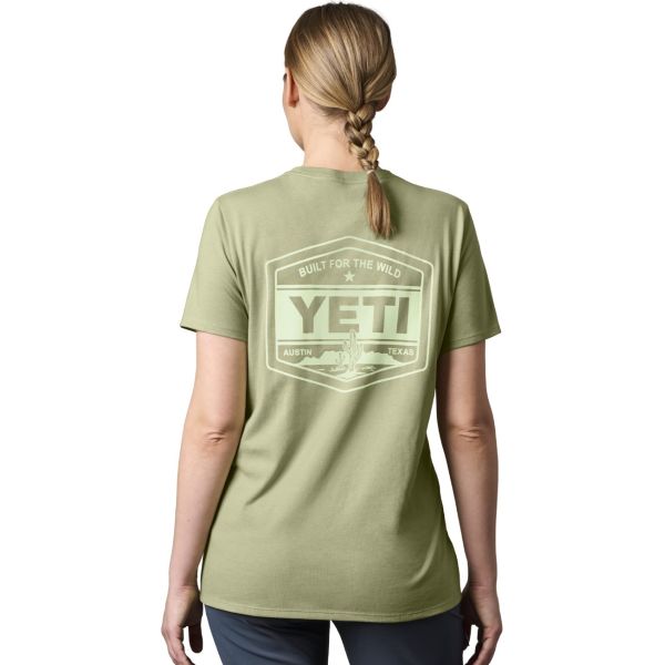 Yeti Women's Built for the Wild T-Shirt - Castor - X-Small