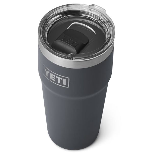 YETI Rambler 16oz Pint with Magslider Lid - Charcoal