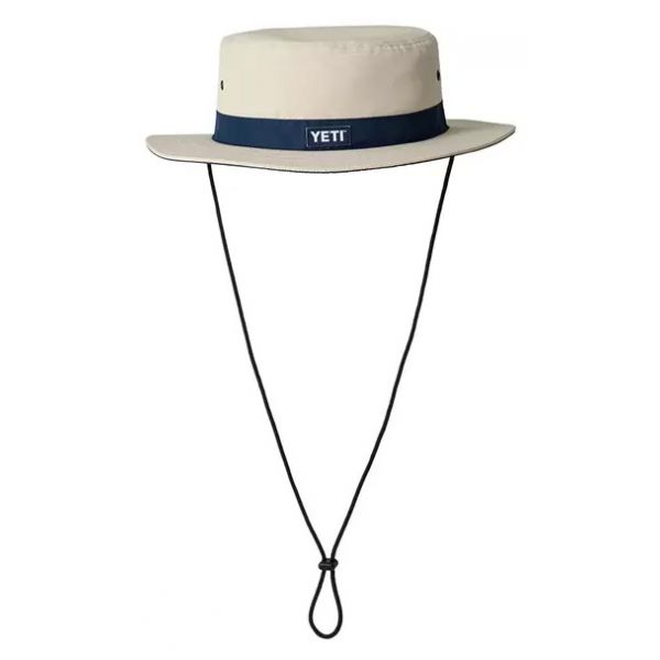 YETI Boonie Hat - Tan/Navy - Small/Medium