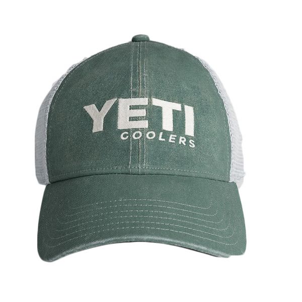 YETI Coolers Washed Low-Pro Trucker Hat - Green