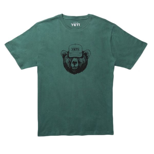 YETI Den Dweller Short Sleeve T-Shirt Forest Green - 2XL