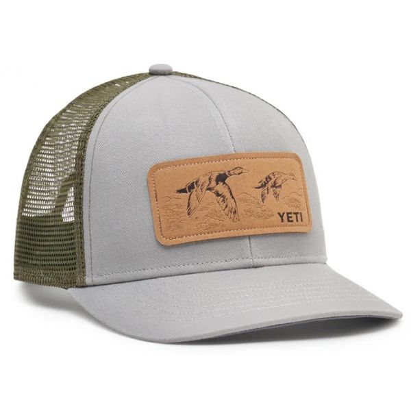 YETI Duck Stamp Trucker Hat - Gray