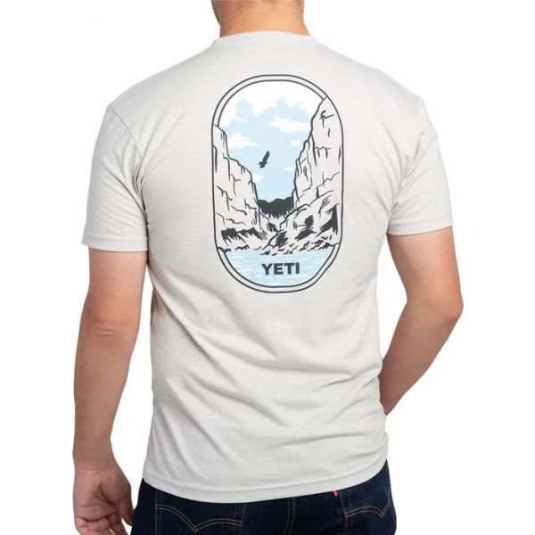 YETI Grand Canyon Short Sleeve T-Shirt - Sand - Medium