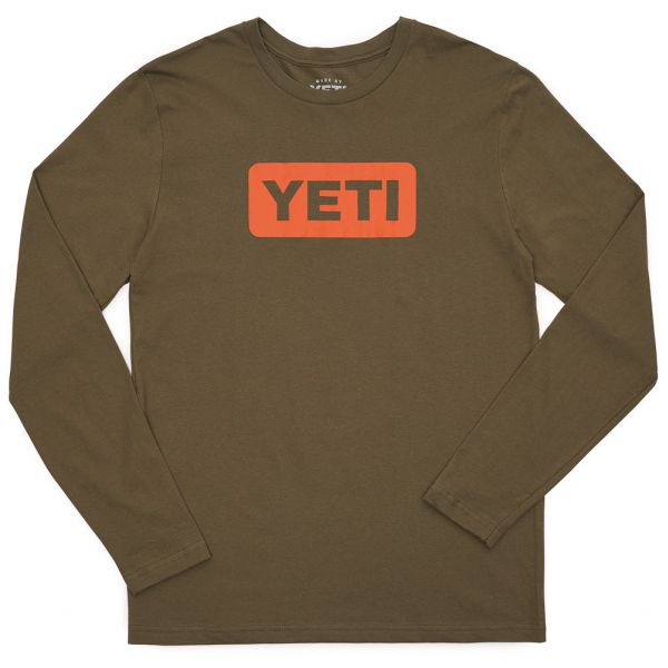 YETI Logo Badge Long Sleeve Shirt
