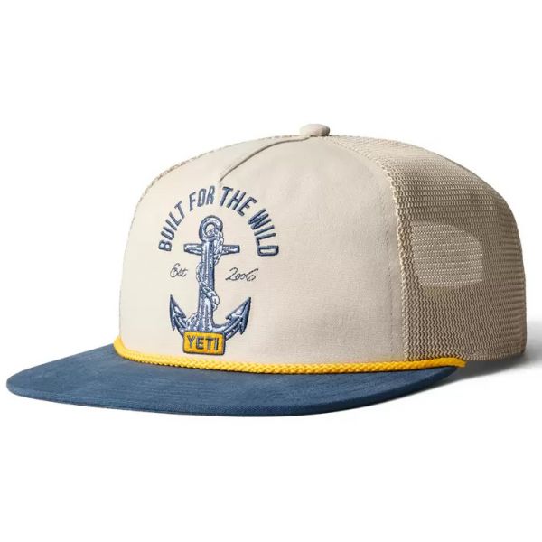 YETI Open Seas Rope Hat - Tan/Navy