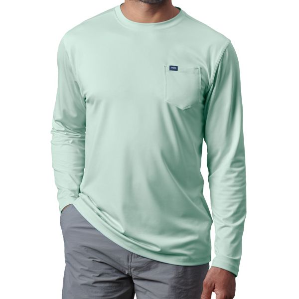 YETI Pocket Long Sleeve Sunshirt - Ice Mint - Large