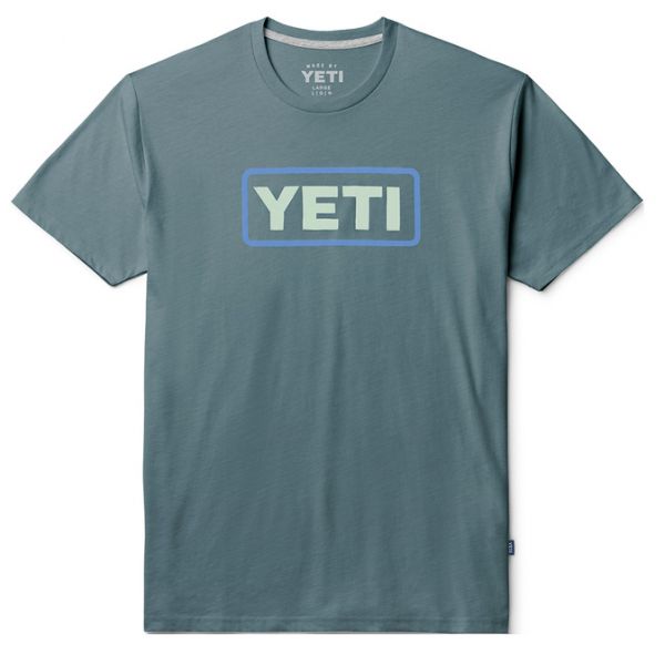 YETI Premium Logo Badge Short Sleeve T-Shirt - Indigo -3X-Large