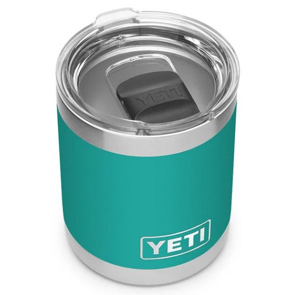 YETI Rambler 10oz Lowball with Magslider Lid - Aquifer Blue