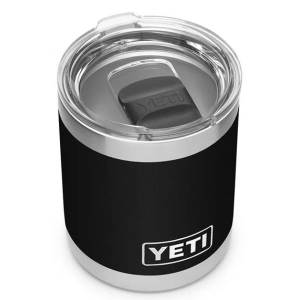 YETI Rambler 10oz Lowball with Magslider Lid - Black