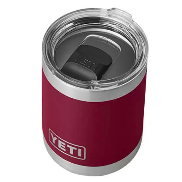 YETI Rambler 10oz Lowball with Magslider Lid - Harvest Red