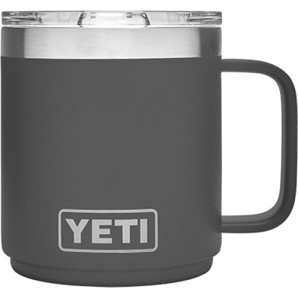 YETI Rambler 10oz Mug with Magslider Lid - Charcoal