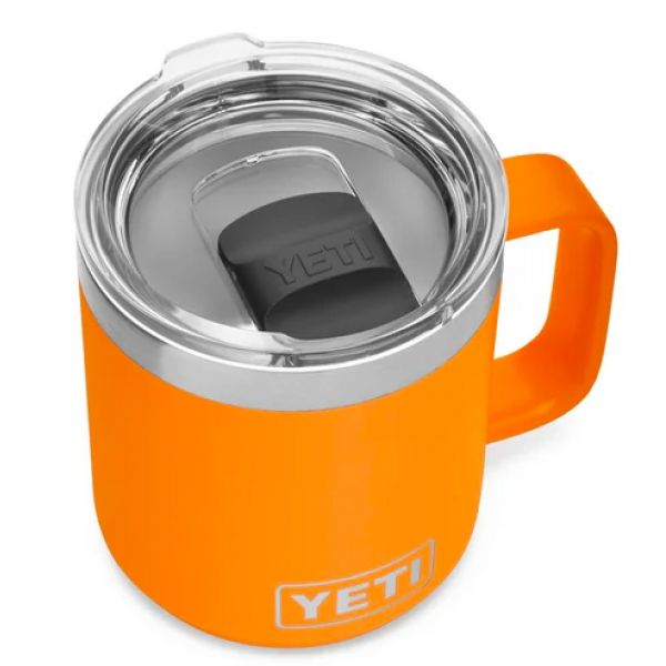 YETI Rambler 10oz Mug with Magslider Lid - King Crab Orange