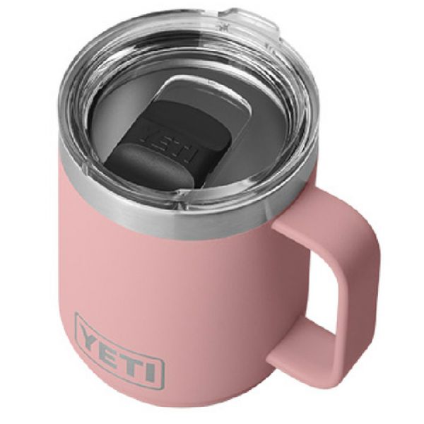 YETI Rambler 10oz Mug with Magslider Lid - Sandstone Pink