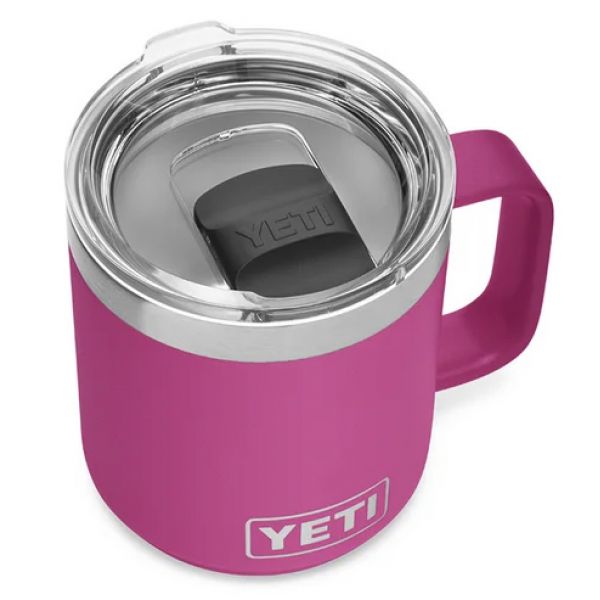 YETI Rambler 10oz Mug with Magslider Lid - Prickly Pear Pink