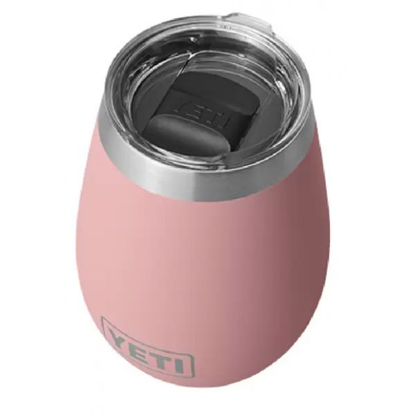 YETI Rambler 10oz Wine Tumbler with Magslider Lid - Sandstone Pink