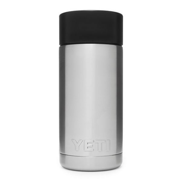 YETI Rambler Bottle 12oz with Hot Shot Cap - Stainless