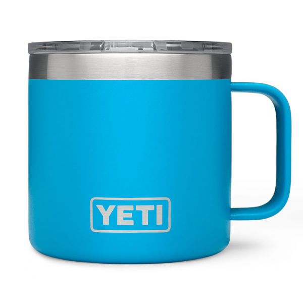 YETI Rambler 14oz Mug - Tahoe Blue