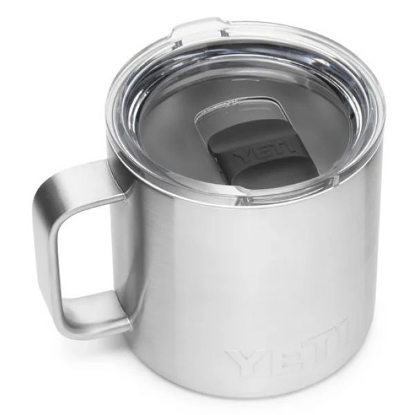 YETI Rambler 14oz Mug with Magslider Lid - Stainless Steel