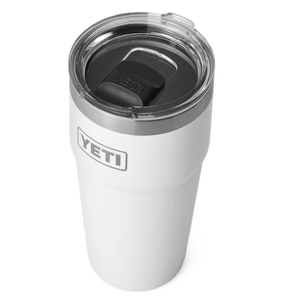 YETI Rambler 16oz Pint with Magslider Lid - White