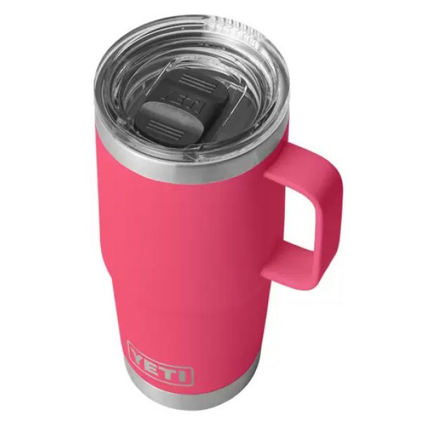 YETI Rambler 20 oz. Travel Mug - Bimini Pink