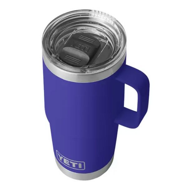 YETI Rambler 20 oz. Travel Mug - Offshore Blue