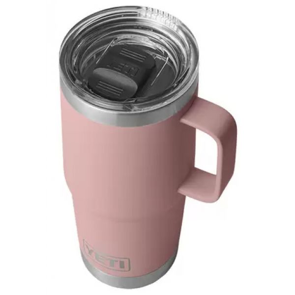 YETI Rambler 20 oz. Travel Mug - Sandstone Pink