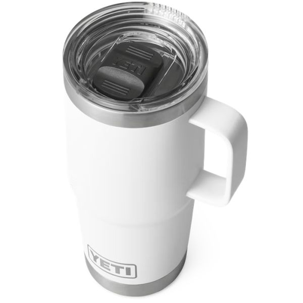 YETI Rambler 20oz Travel Mug - White