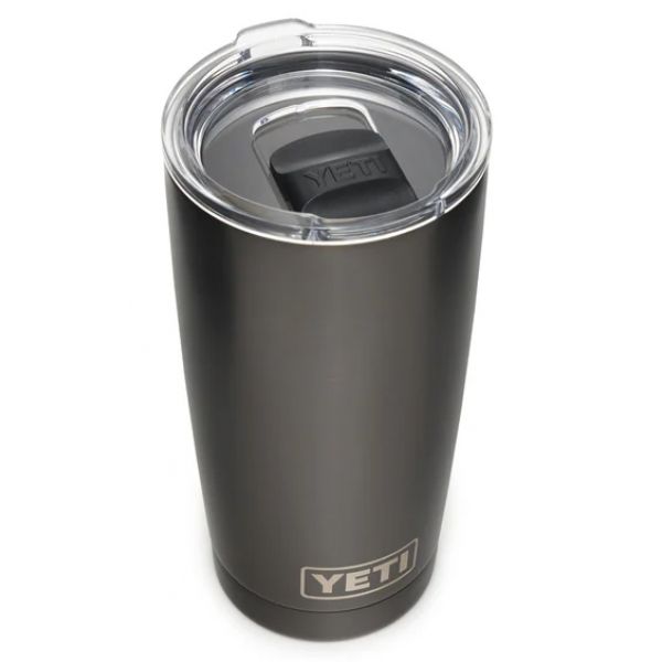 YETI Rambler Tumbler 20oz with Magslider Lid - Graphite