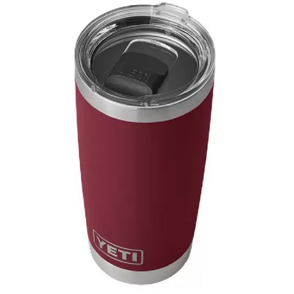 YETI Rambler Tumbler 20oz with Magslider Lid - Harvest Red