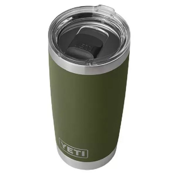 YETI Rambler Tumbler 20oz with Magslider Lid - Highlands Olive