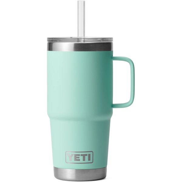 YETI Rambler 25oz Mug with Straw Lid - Seafoam