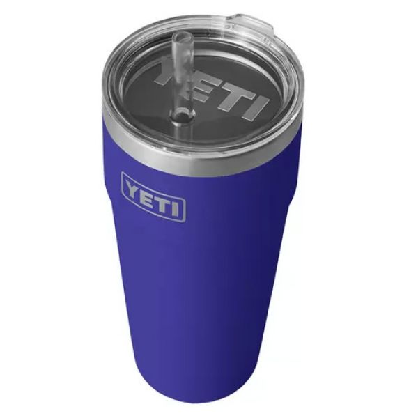 YETI Rambler Cup - 26 oz. - Straw Lid - Offshore Blue