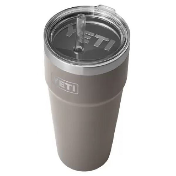 YETI Rambler Cup - 26 oz. - Straw Lid - Sharptail Taupe