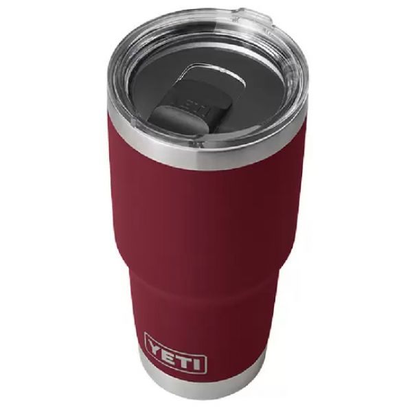 YETI Rambler Tumbler 30oz with Magslider Lid - Harvest Red