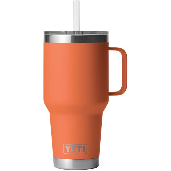 YETI Rambler 35oz Mug with Straw Lid - High Desert Clay