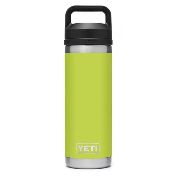 YETI Rambler Bottle - 18 oz. - Chug Cap - Chartreuse