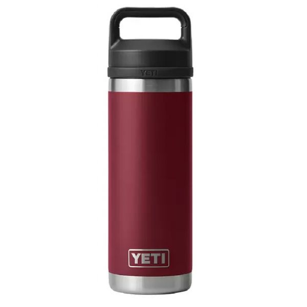 YETI Rambler Bottle - 18 oz. - Chug Cap - Harvest Red