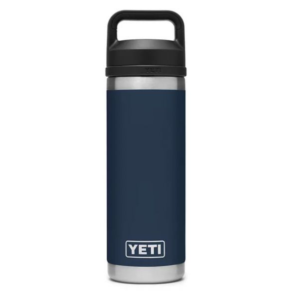 YETI Rambler Bottle - 18 oz. - Chug Cap - Navy