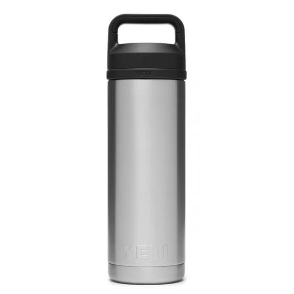 YETI Rambler Bottle - 18 oz. - Chug Cap - Stainless Steel