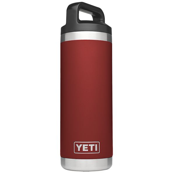 YETI Rambler Bottle 18oz - Brick Red