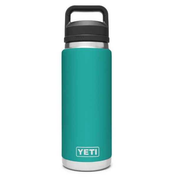 YETI Rambler Bottle - 26 oz. - Chug Cap - Aquifer Blue