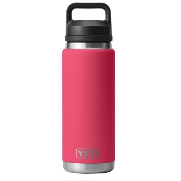 YETI Rambler Bottle - 26 oz. - Chug Cap - Bimini Pink