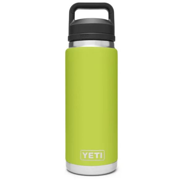 YETI Rambler Bottle - 26 oz. - Chug Cap - Chartreuse