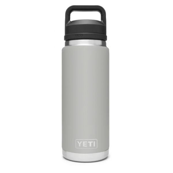 YETI Rambler Bottle - 26 oz. - Chug Cap - Granite Gray