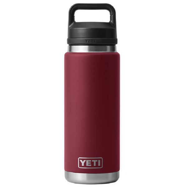 YETI Rambler Bottle - 26 oz. - Chug Cap - Harvest Red