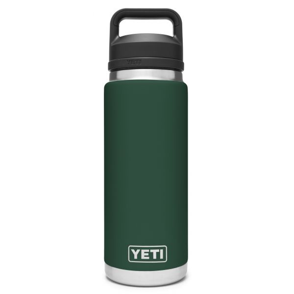 YETI Rambler Bottle - 26 oz. - Chug Cap - Northwoods Green