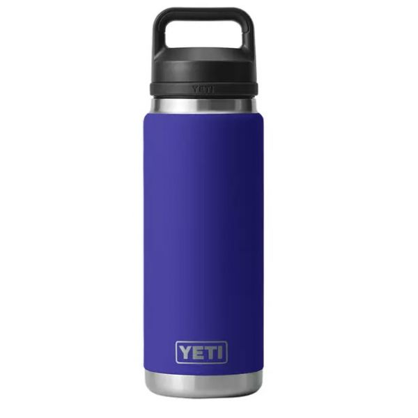 YETI Rambler Bottle - 26 oz. - Chug Cap - Offshore Blue