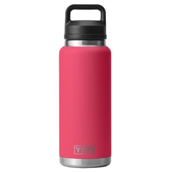 YETI Rambler Bottle - 36 oz. - Chug Cap - Bimini Pink