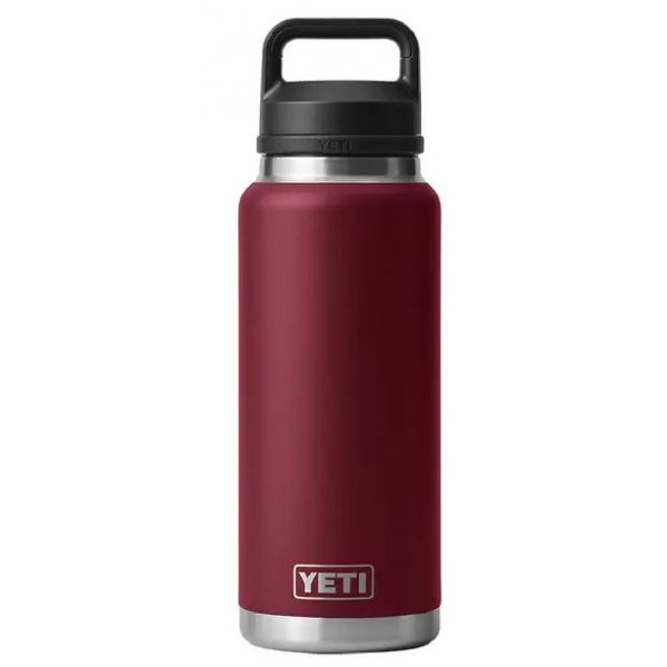 YETI Rambler Bottle - 36 oz. - Chug Cap - Harvest Red